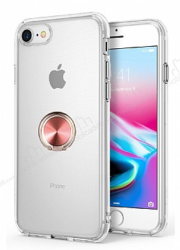 Eiroo Ring Crystal iPhone 7 / 8 Rose Gold Yzkl Silikon Klf