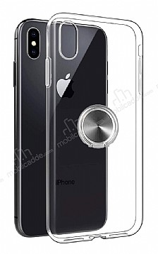 Eiroo Ring Crystal iPhone X / XS Fme Yzkl Silikon Klf