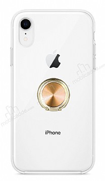 Eiroo Ring Crystal iPhone XR Gold Yzkl Silikon Klf