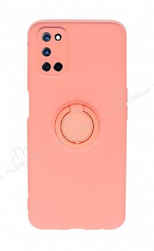 Eiroo Ring Color Oppo A52 Yzkl Pembe Silikon Klf