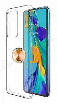Eiroo Ring Crystal Samsung Galaxy S10 Lite Gold Yzkl Silikon Klf