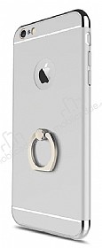 Eiroo Ring Fit iPhone 6 / 6S Selfie Yzkl Silver Rubber Klf
