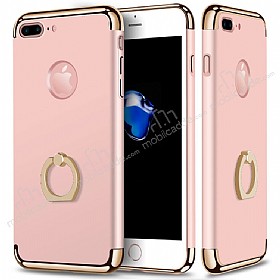 Eiroo Ring Fit iPhone 7 Plus Selfie Yzkl Rose Gold Rubber Klf