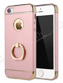 Eiroo Ring Fit iPhone SE / 5 / 5S Selfie Yzkl Rose Gold Rubber Klf