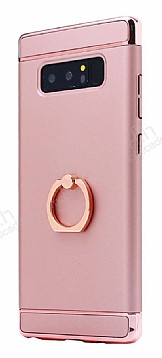 Eiroo Ring Fit Samsung Galaxy Note 8 Selfie Yzkl Rose Gold Rubber Klf