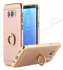 Eiroo Ring Fit Samsung Galaxy S8 Plus Selfie Yzkl Gold Rubber Klf