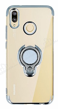 Eiroo Ring Laser Huawei P20 Lite Selfie Yzkl Silver Silikon Klf