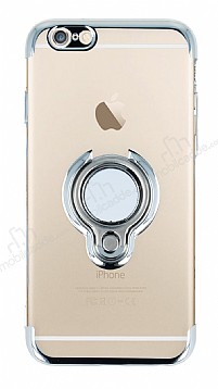 Eiroo Ring Laser iPhone 6 / 6S Selfie Yzkl Silver Silikon Klf
