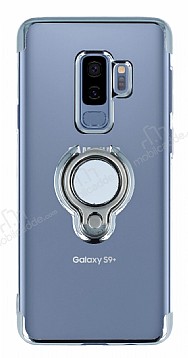 Eiroo Ring Laser Samsung Galaxy S9 Plus Selfie Yzkl Silver Silikon Klf