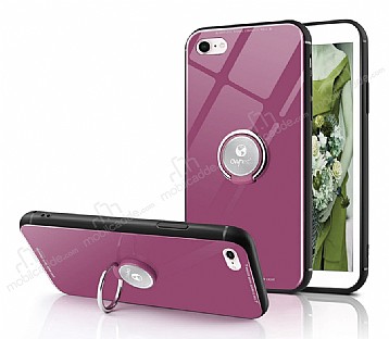 Eiroo Ring Up iPhone 6 Plus / 6S Plus Selfie Yzkl Pembe Cam Klf