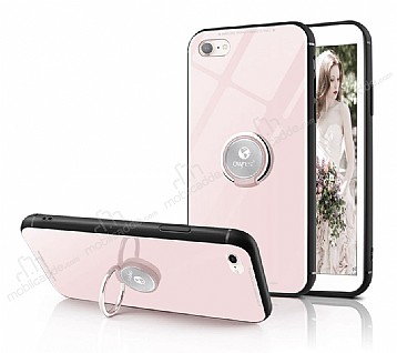 Eiroo Ring Up iPhone SE 2020 Selfie Yzkl Cam Pembe Klf