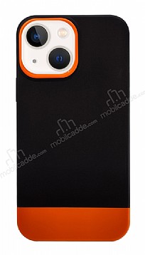 Eiroo Rip-Plug iPhone 13 Siyah Silikon Klf