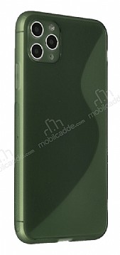 Eiroo S Line iPhone 11 Pro Max Yeil Silikon Klf