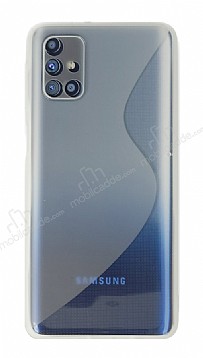Eiroo S Line Samsung Galaxy M51 effaf Silikon Klf