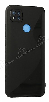 Eiroo S Line Xiaomi Redmi 9C Siyah Silikon Klf