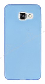 Samsung Galaxy A3 2016 Ultra nce effaf Mavi Silikon Klf