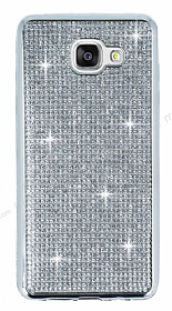 Eiroo Samsung Galaxy A5 2016 Tal Silver Silikon Klf