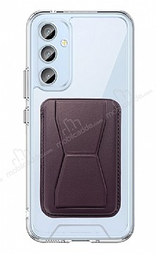 Eiroo Samsung Galaxy A54 Mor Kartlkl Standl Ultra Koruma Klf