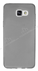 Samsung Galaxy A7 2016 Ultra nce effaf Siyah Silikon Klf
