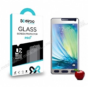 Eiroo Samsung Galaxy A5 Tempered Glass Ayna Silver Cam Ekran Koruyucu
