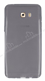 Samsung Galaxy C9 Pro Ultra nce effaf Siyah Silikon Klf