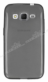 Samsung Galaxy Core Prime Ultra nce effaf Siyah Silikon Klf