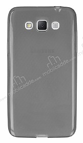 Samsung Galaxy Grand Max Ultra nce effaf Siyah Silikon Klf