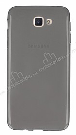 Samsung Galaxy J5 Prime Ultra nce effaf Siyah Silikon Klf