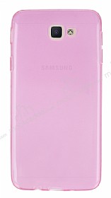 Samsung Galaxy J5 Prime Ultra nce effaf Pembe Silikon Klf