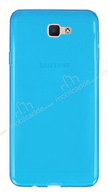 Samsung Galaxy J7 Prime / J7 Prime 2 Ultra nce effaf Mavi Silikon Klf