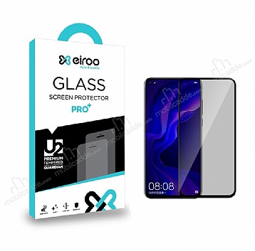 Eiroo Samsung Galaxy M11 Full Privacy Tempered Glass Cam Ekran Koruyucu