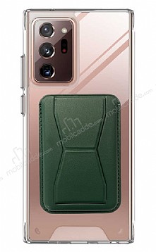 Eiroo Samsung Galaxy Note 20 Ultra Yeil Kartlkl Standl Ultra Koruma Klf