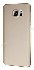 Eiroo Samsung Galaxy Note 5 Metal Kenarl Gold Rubber Klf