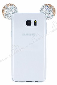 Samsung Galaxy Note 5 Tal Kulakl Gold Silikon Klf