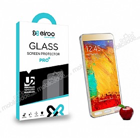 Eiroo Samsung N9000 Galaxy Note 3 Tempered Glass Ayna Gold Cam Ekran Koruyucu