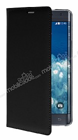 Eiroo Samsung Galaxy Note Edge nce Yan Kapakl Siyah Klf