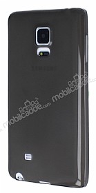 Samsung Galaxy Note Edge Ultra nce effaf Siyah Silikon Klf