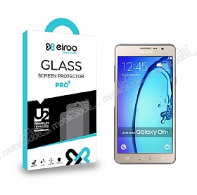 Eiroo Samsung Galaxy On7 Tempered Glass Cam Ekran Koruyucu