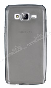 Samsung Galaxy On5 Ultra nce effaf Siyah Silikon Klf
