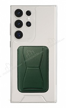 Eiroo Samsung Galaxy S23 Ultra Yeil Kartlkl Standl Ultra Koruma Klf