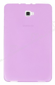 Samsung Galaxy Tab A 2016 T580 Ultra nce effaf Pembe Silikon Klf