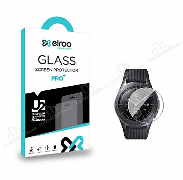 Eiroo Samsung Galaxy Watch Tempered Glass Cam Ekran Koruyucu 42mm