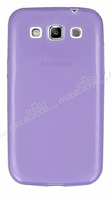 Samsung i8552 Galaxy Win Ultra nce effaf Mor Silikon Klf