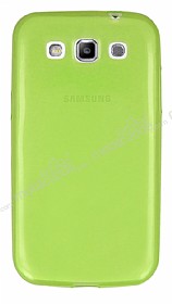 Samsung i8552 Galaxy Win Ultra nce effaf Yeil Silikon Klf