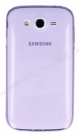 Samsung Galaxy Grand Ultra nce effaf Mor Silikon Klf