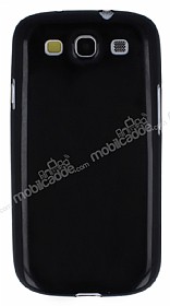 Samsung Galaxy S3 / S3 Neo Ultra nce Siyah Silikon Klf