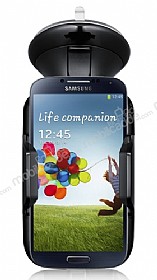 Eiroo Samsung i9500 Galaxy S4 Siyah Ara Tutucu