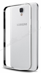 Eiroo Samsung N7500 Galaxy Note 3 Neo Metal Bumper ereve Silver Klf