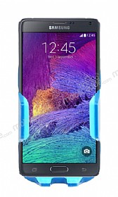 Eiroo Samsung N9100 Galaxy Note 4 Mavi Ara Tutucu