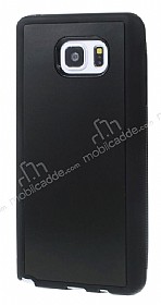 Eiroo Sticker Samsung N9100 Galaxy Note 4 Yapan Siyah Rubber Klf